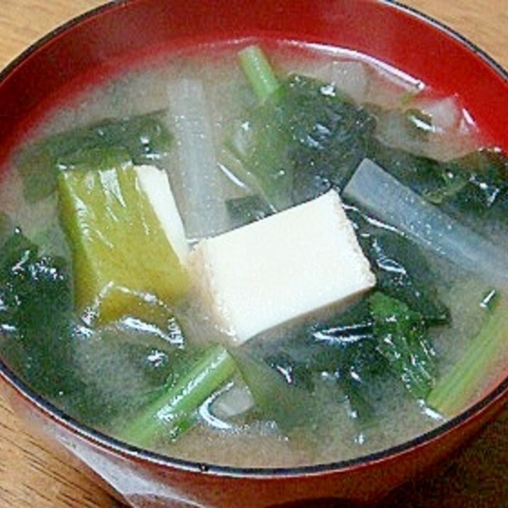 大根わかめ厚揚げの味噌汁 レシピ 作り方 By ゆっぴー3232 楽天レシピ 大根わかめ厚揚げの味噌汁 レシピ 作り方 By ゆっぴー3232 楽天レシピ